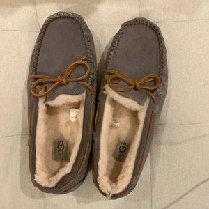 Grey Ugg Moccasins